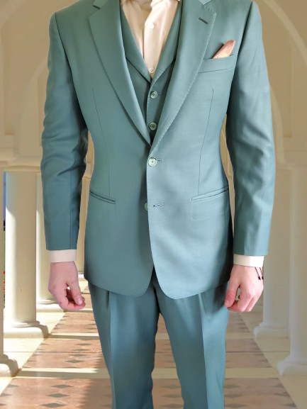 Green Custom Suit for Men Pensacola